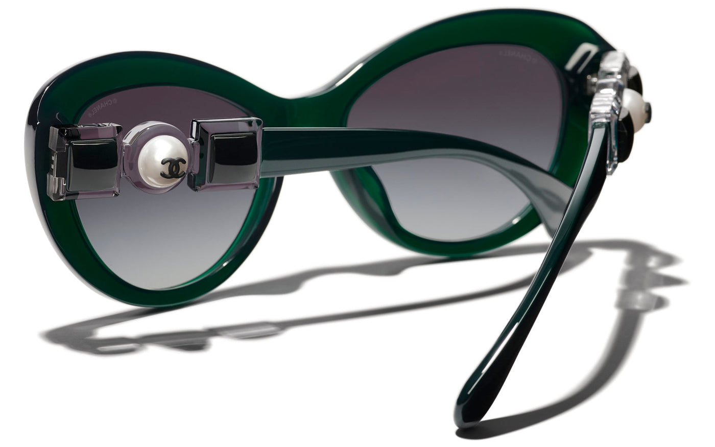 CHANEL 5443H Dark Green/Grey #colour_dark-green-grey