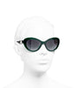 CHANEL 5443H Dark Green/Grey #colour_dark-green-grey