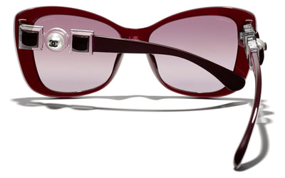 CHANEL 5445H Dark Red/Red #colour_dark-red-red