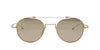 Thom Browne TBS912 Gold/Brown #colour_gold-brown
