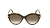 Tom Ford Maxine TF763 Dark Tortoise/Brown Gradient #colour_dark-tortoise-brown-gradient